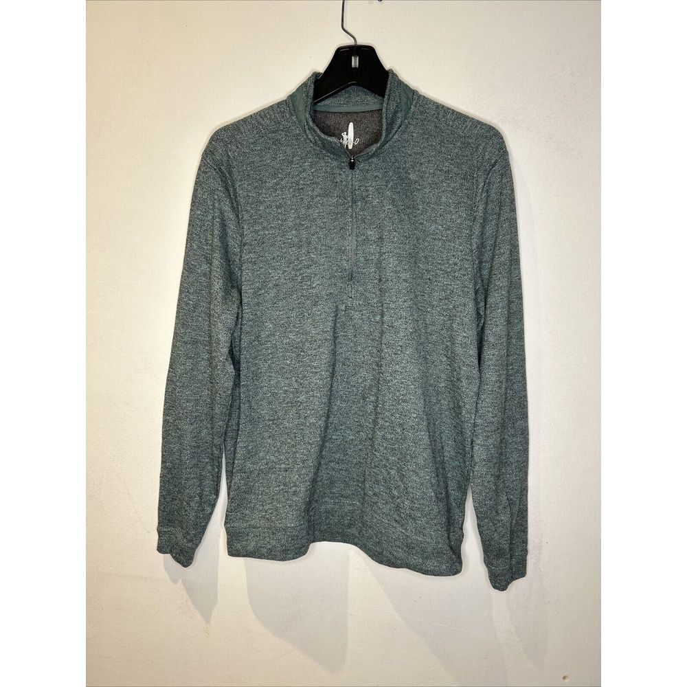 Johnnie-O Reflex Prep-Performance 1/4 Zip Pullover - Juniper - Sz Large